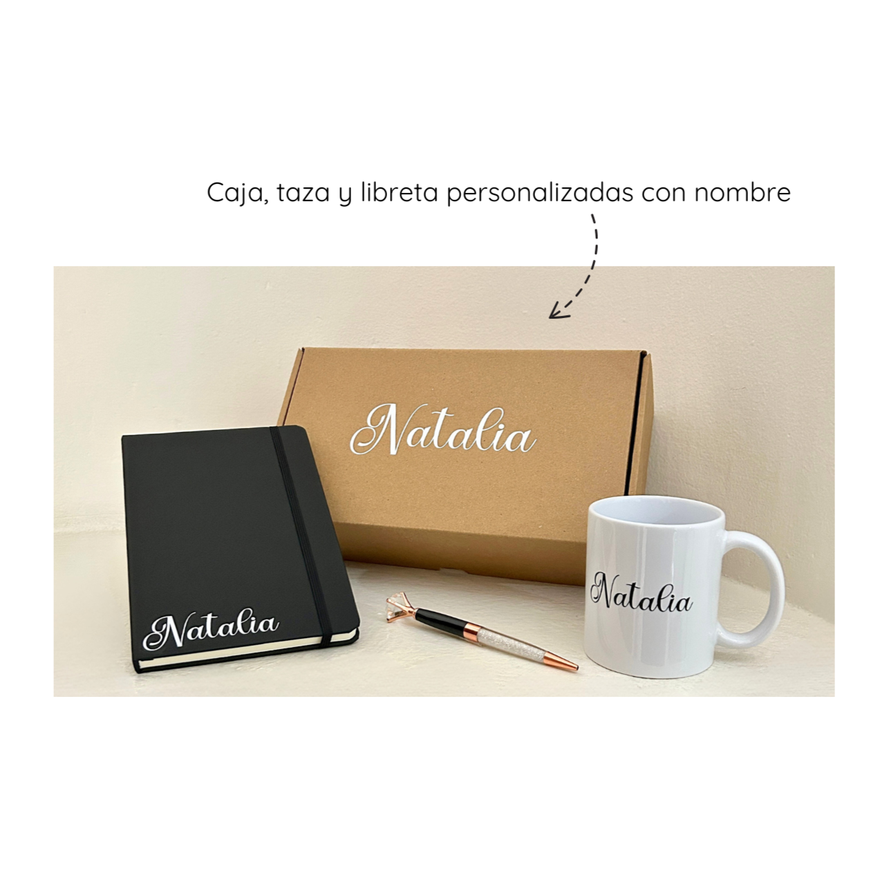 Kit Taza, Libreta y Pluma