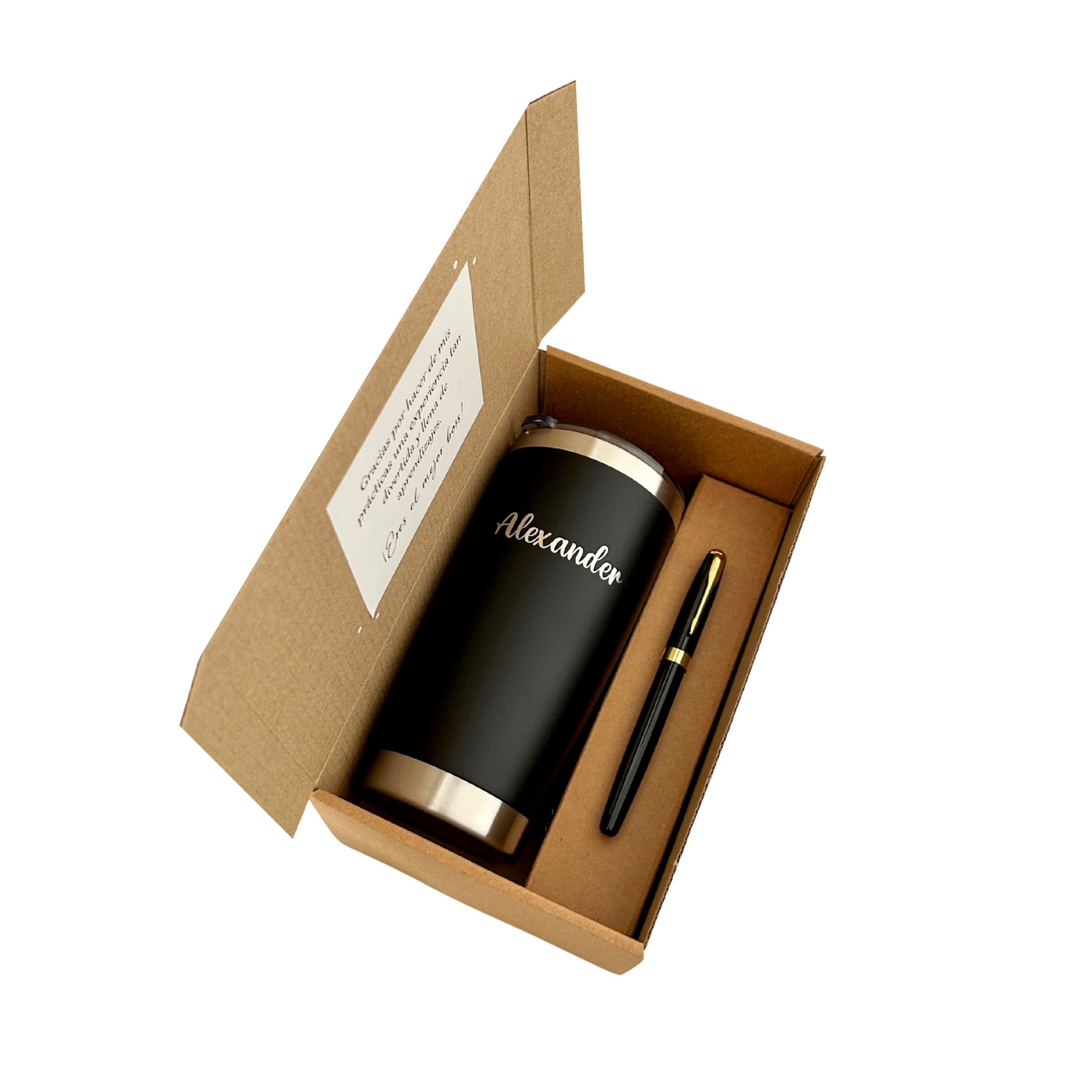 Kit Termo 20 oz y Pluma Ejecutiva