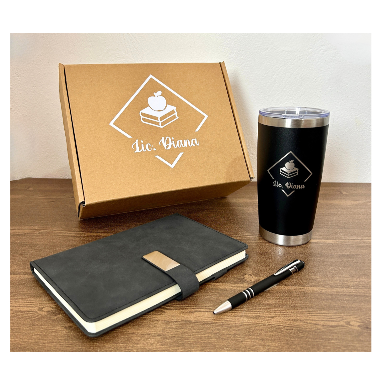 Kit Termo, Libreta y Pluma