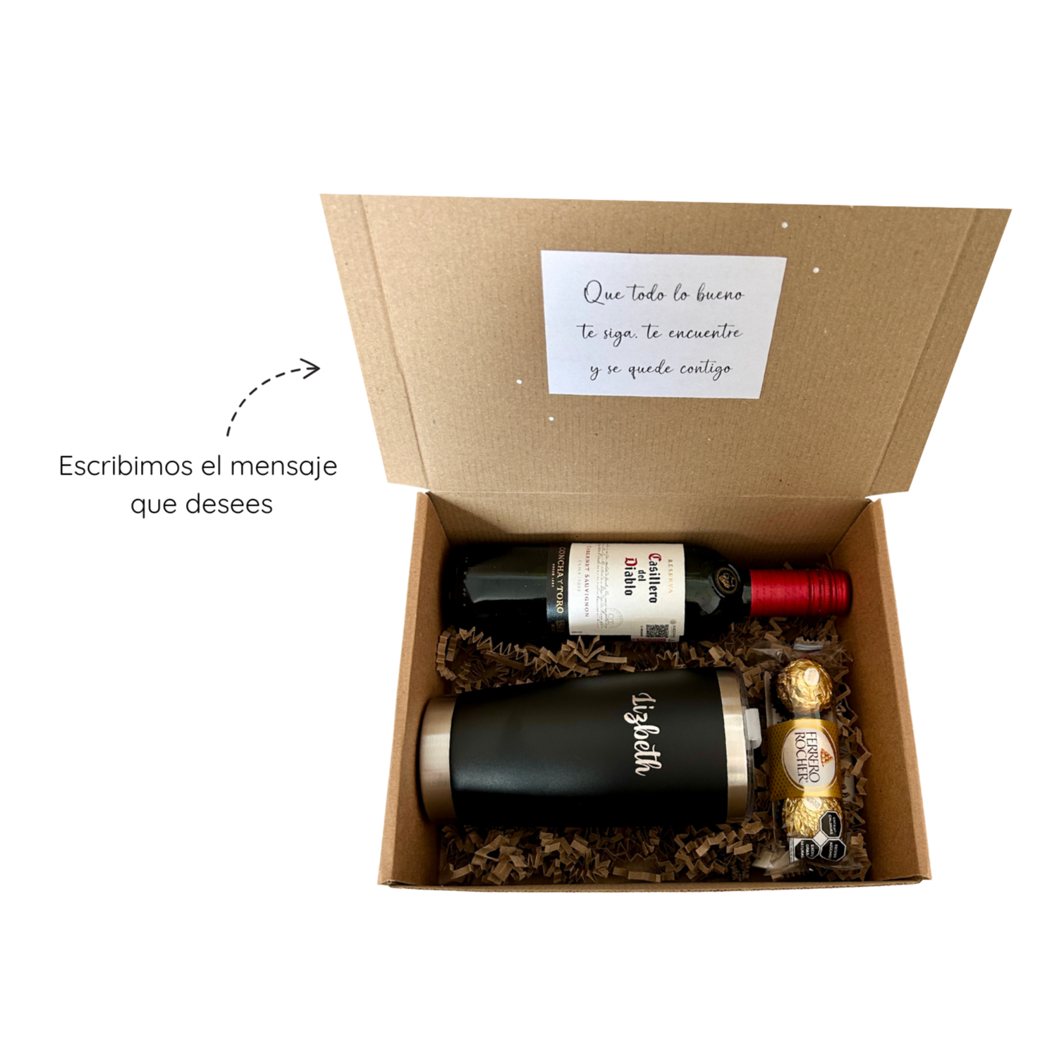 Kit Termo, Casillero y Rocher