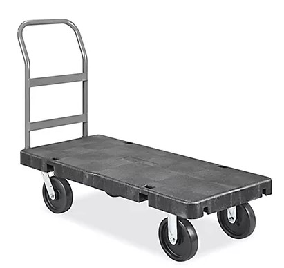 Push Cart with Poly Wheels