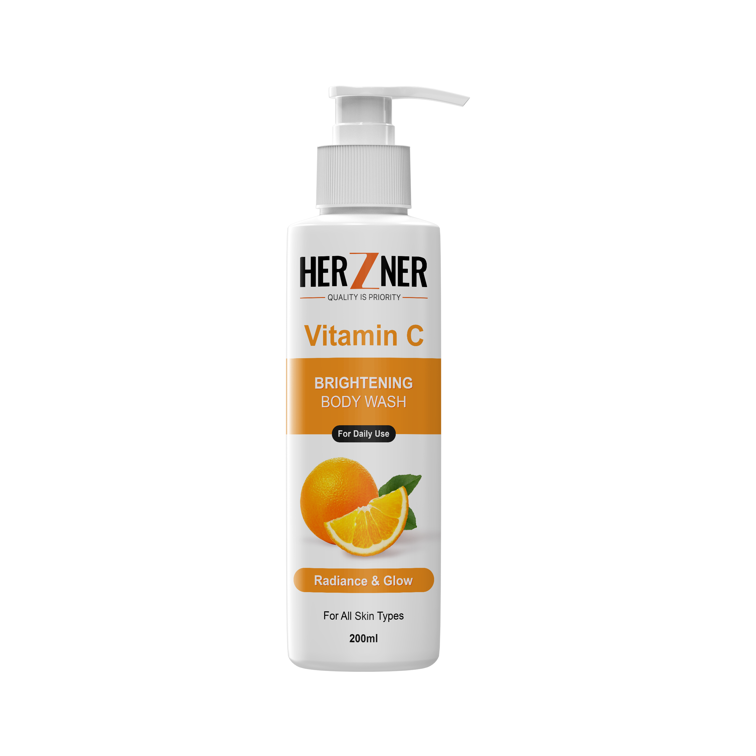 HERZNER Vitamin C Brightening Body Wash 200ml