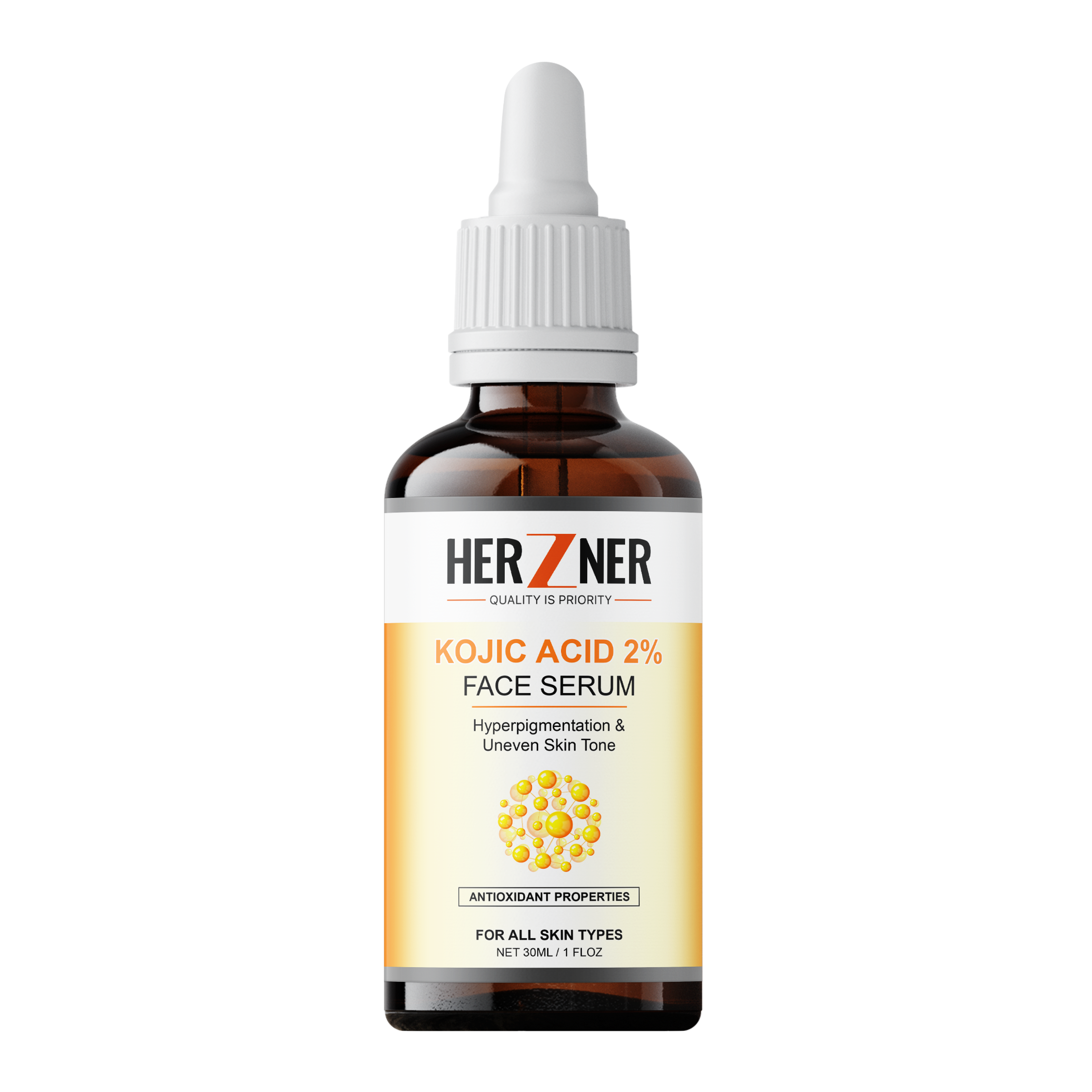 HERZNER Kojic Acid 2% Face Serum 30 ml