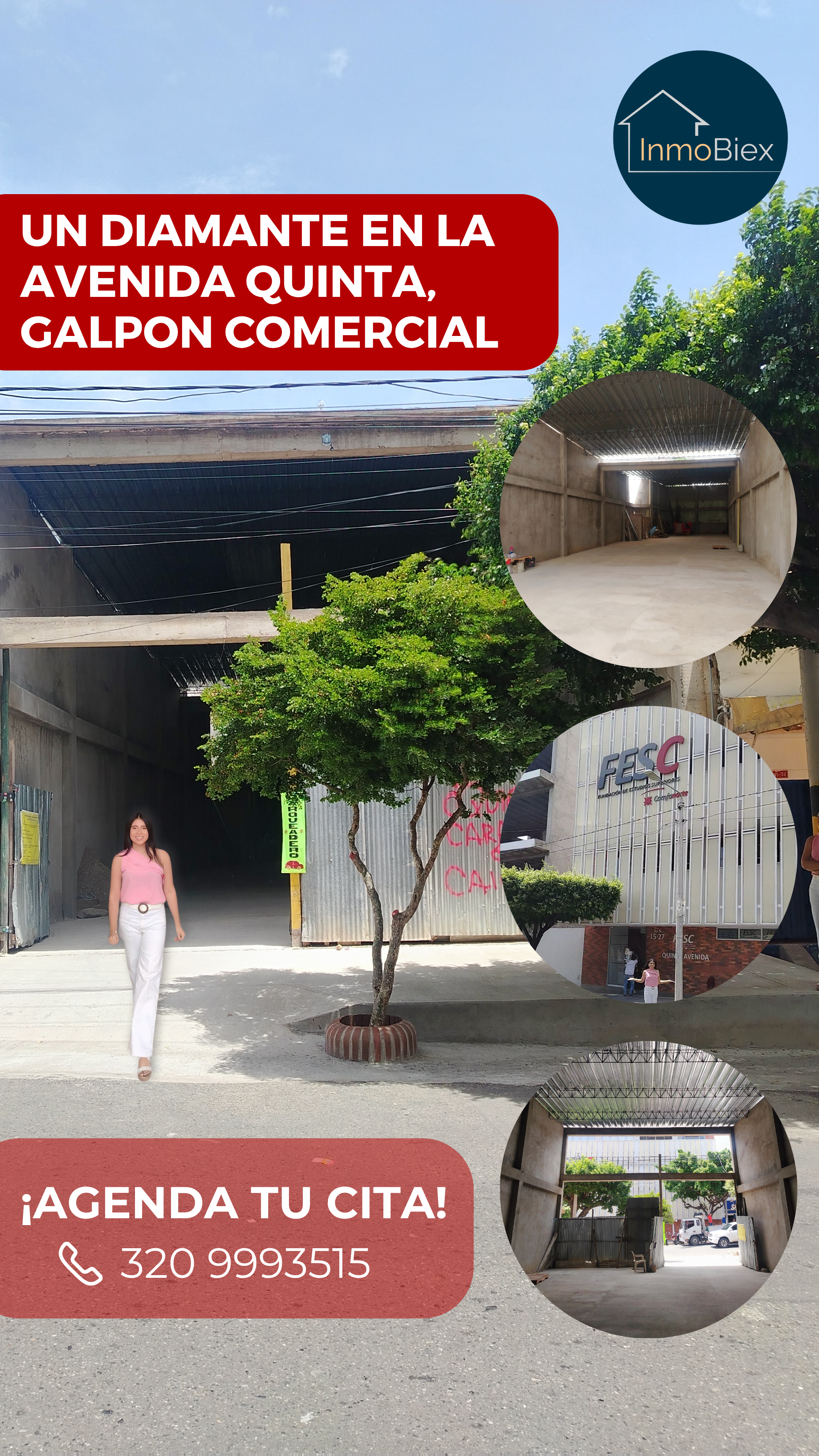 GALPÓN PARA BODEGA CENTRAL DE 366 M2, PARA ARRIENDO 11Millones , COMPRA 1.470 Milllones