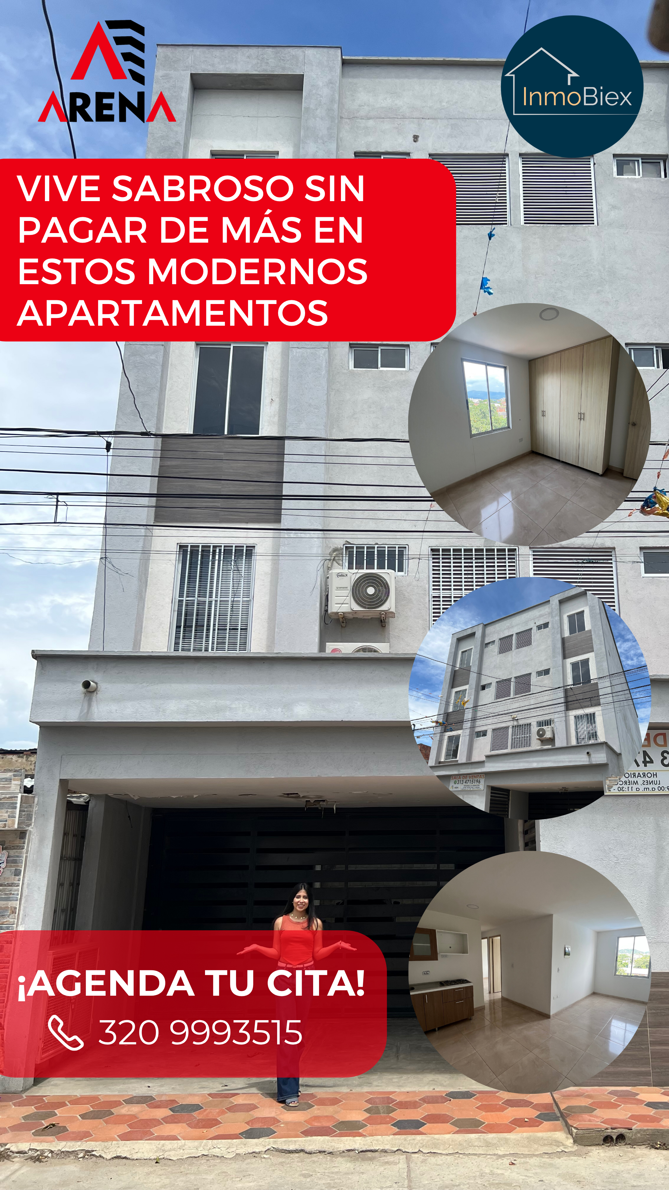 BARI SUR APARTAMENTOS HERMOSOS EN EL BARRIO COMUNEROS ATALAYA 60 M2 150 Millones 