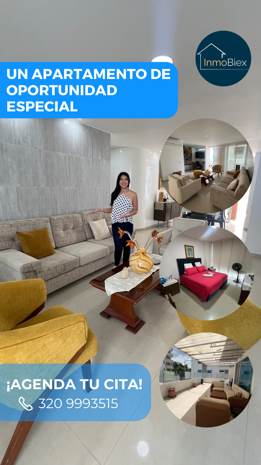 HERMOSO APARTAMENTO EN VELEROS LA FLORESTA