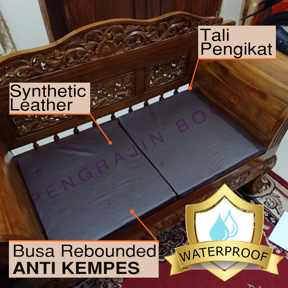 Bantal Alas Jok Kursi bahan Kulit