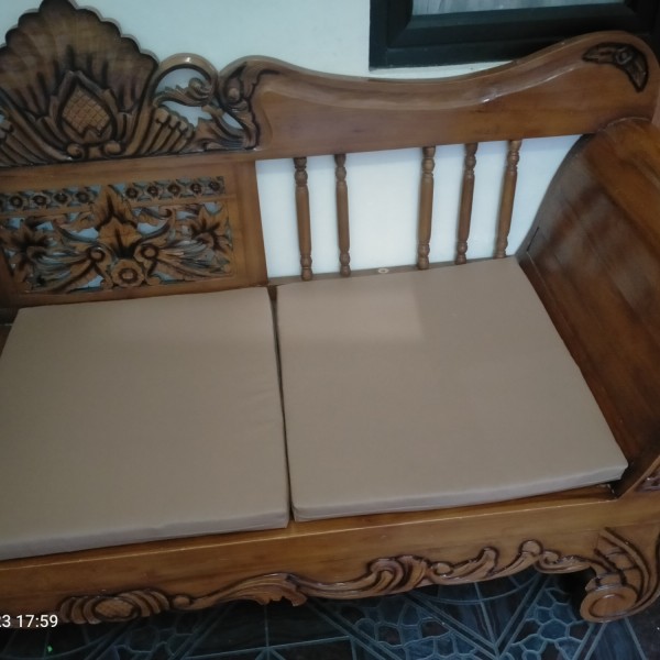 Bantal Alas Jok Kursi bahan Kulit
