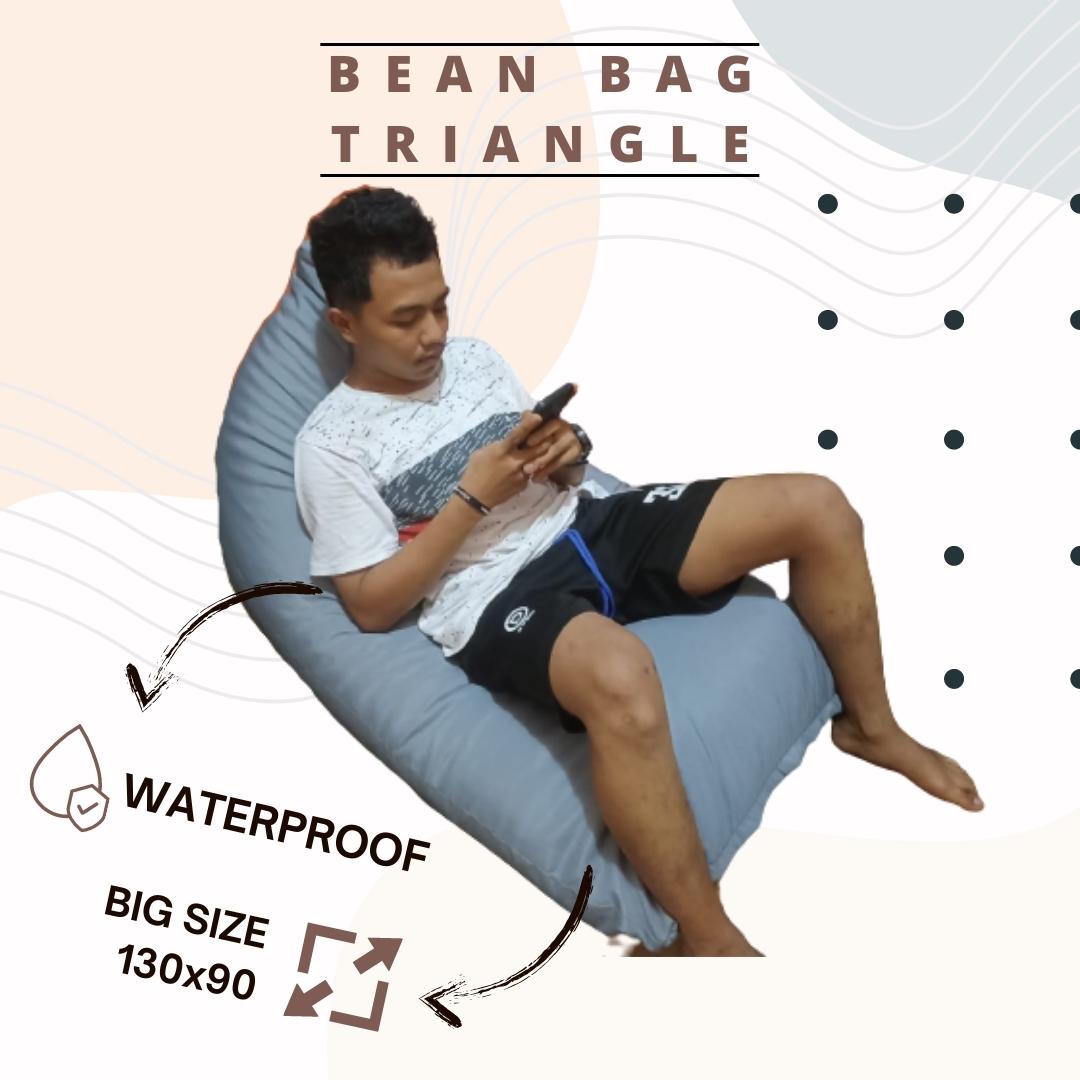 Sofa Bean Bag triangle WATERPROOF + ISI