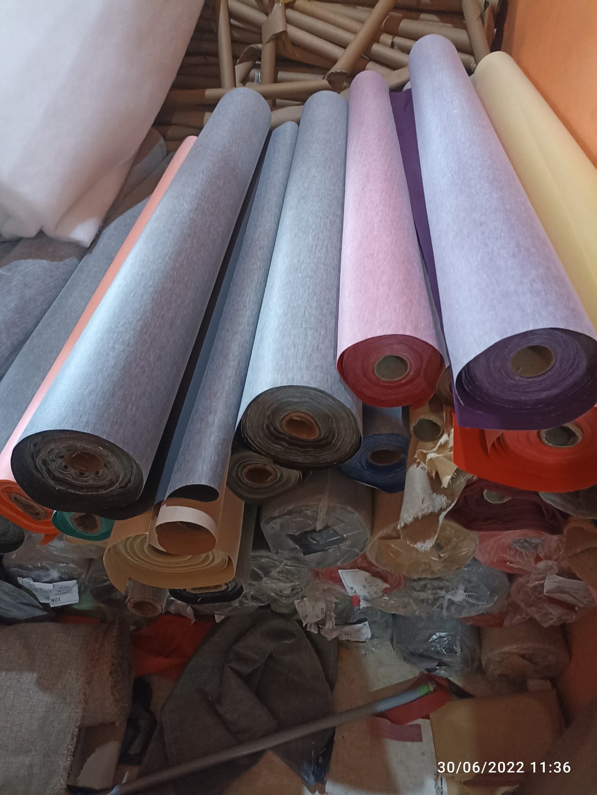 ROLL (40 METER ) Bahan Kain oscar / kulit sintetis (Kualitas Standar)
