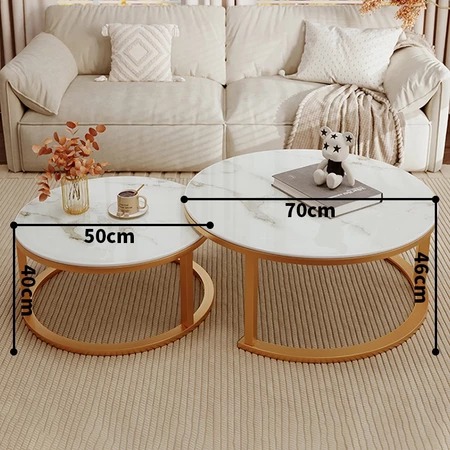 Meja Bulat Minimalis