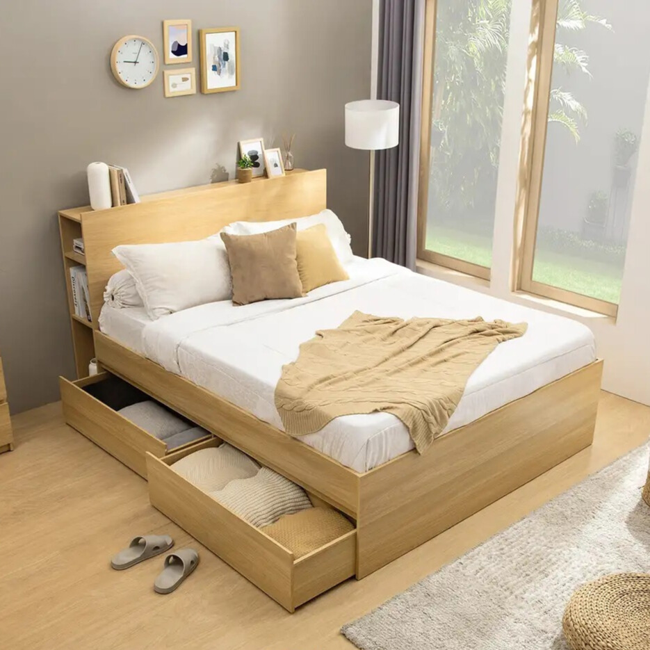 Headboard & Divan Tempat Tidur