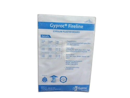 Gyproc Fireline Gypsum Plaster Board