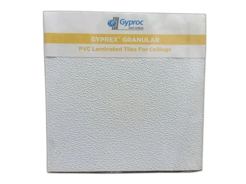 Gyproc PVC Laminated Gypsum Ceiling Tile
