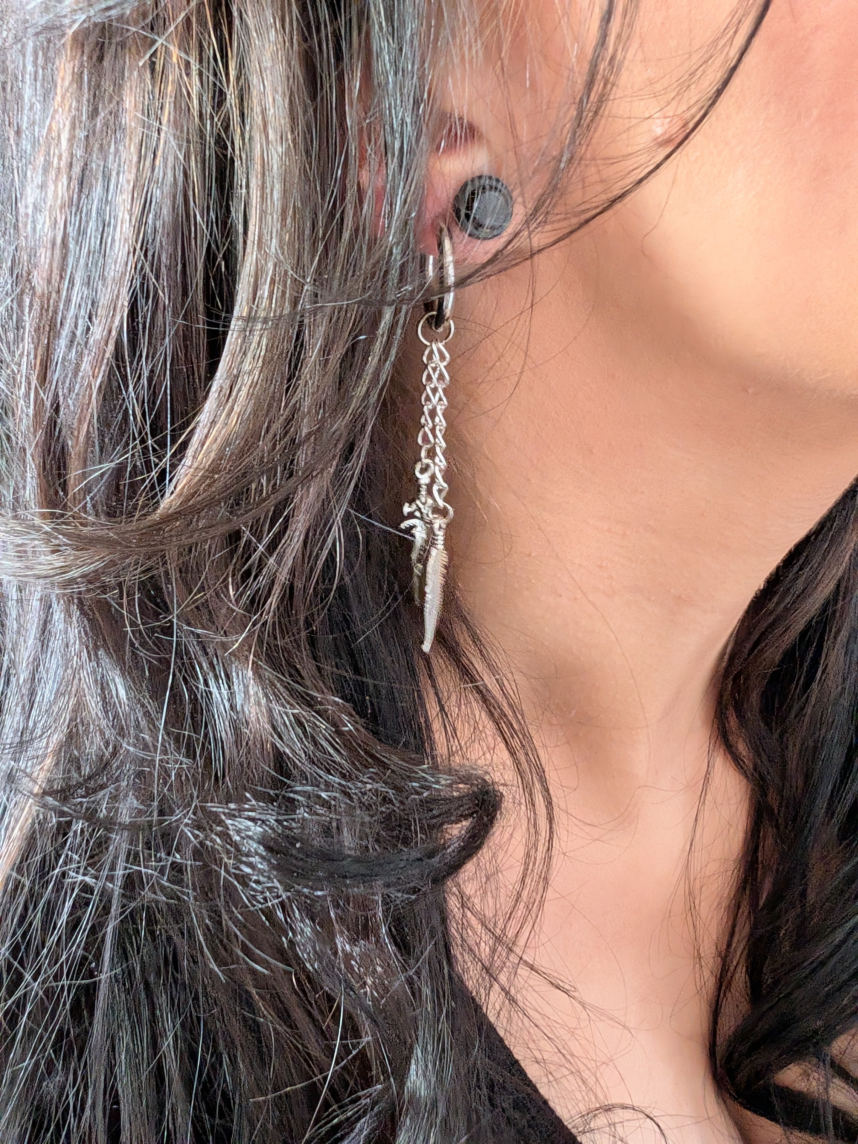 Soft Kill Hooped Earrings