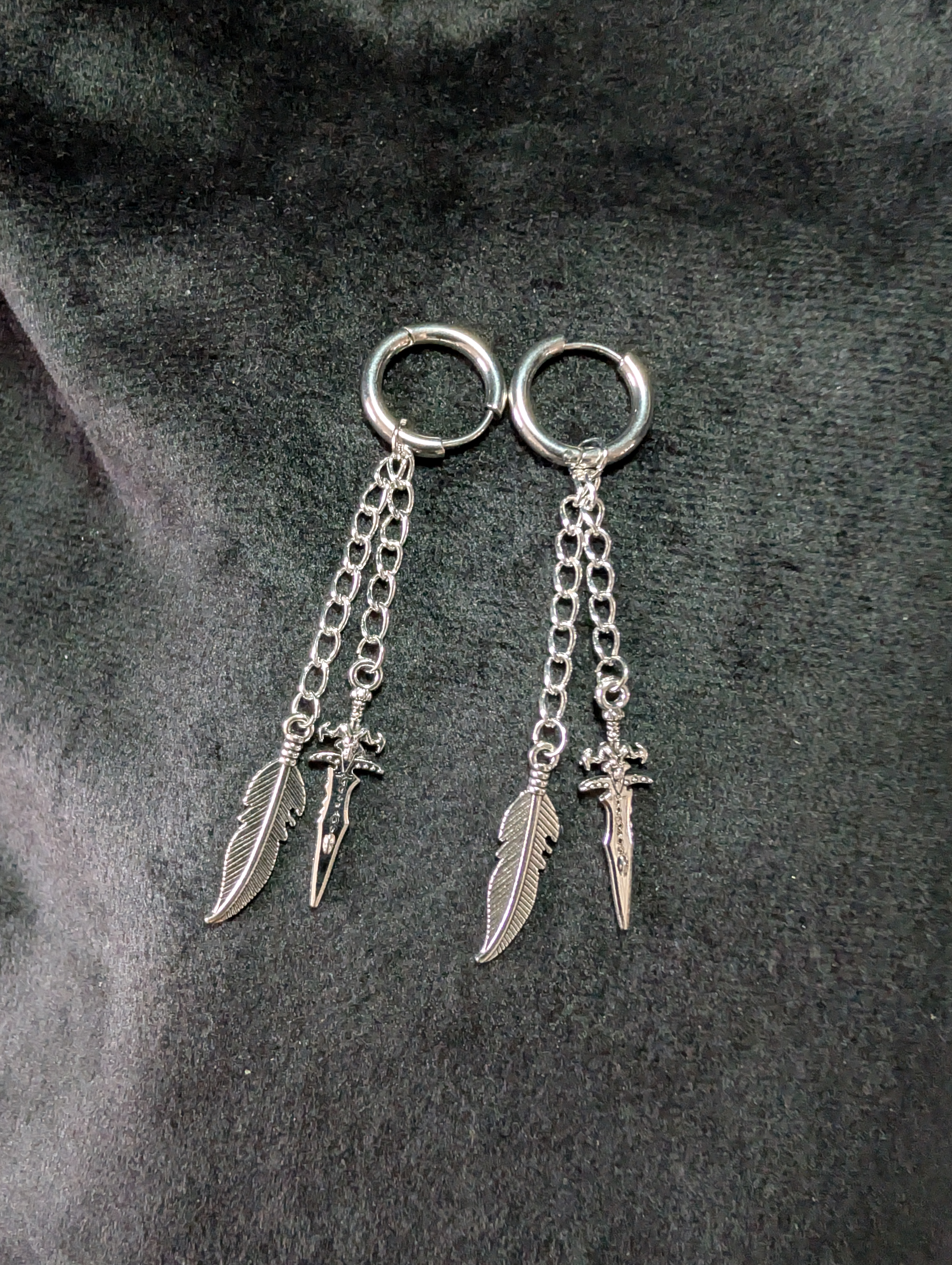 Soft Kill Hooped Earrings