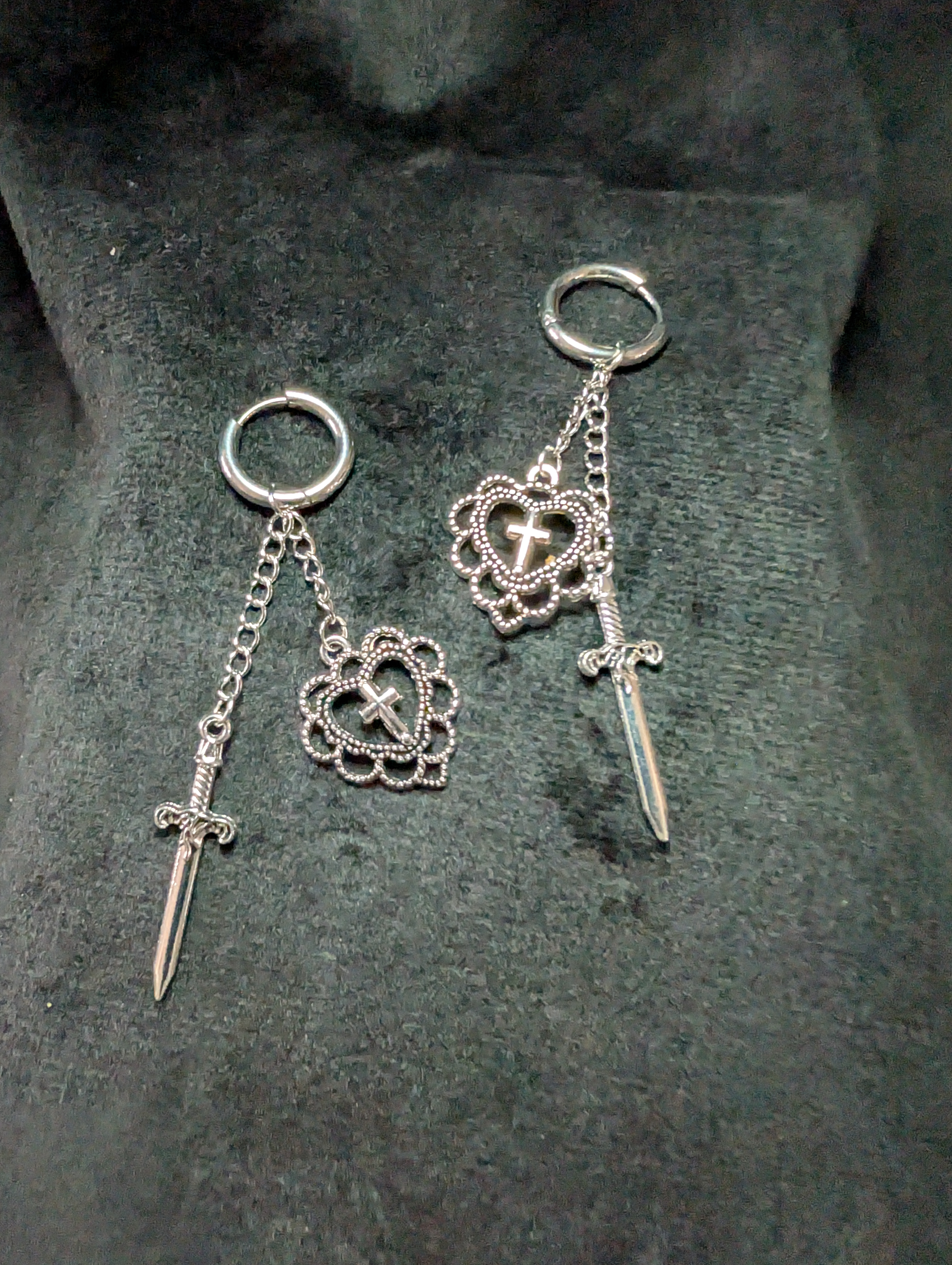 Divine Betrayal Hoop Earrings