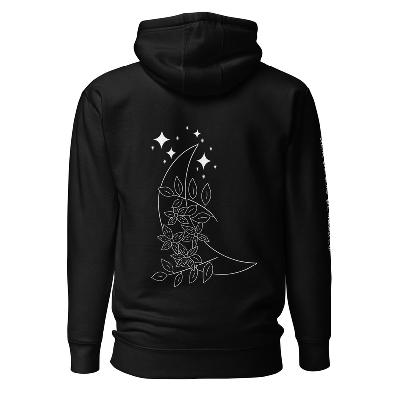 Moon Flower Unisex Hoodie