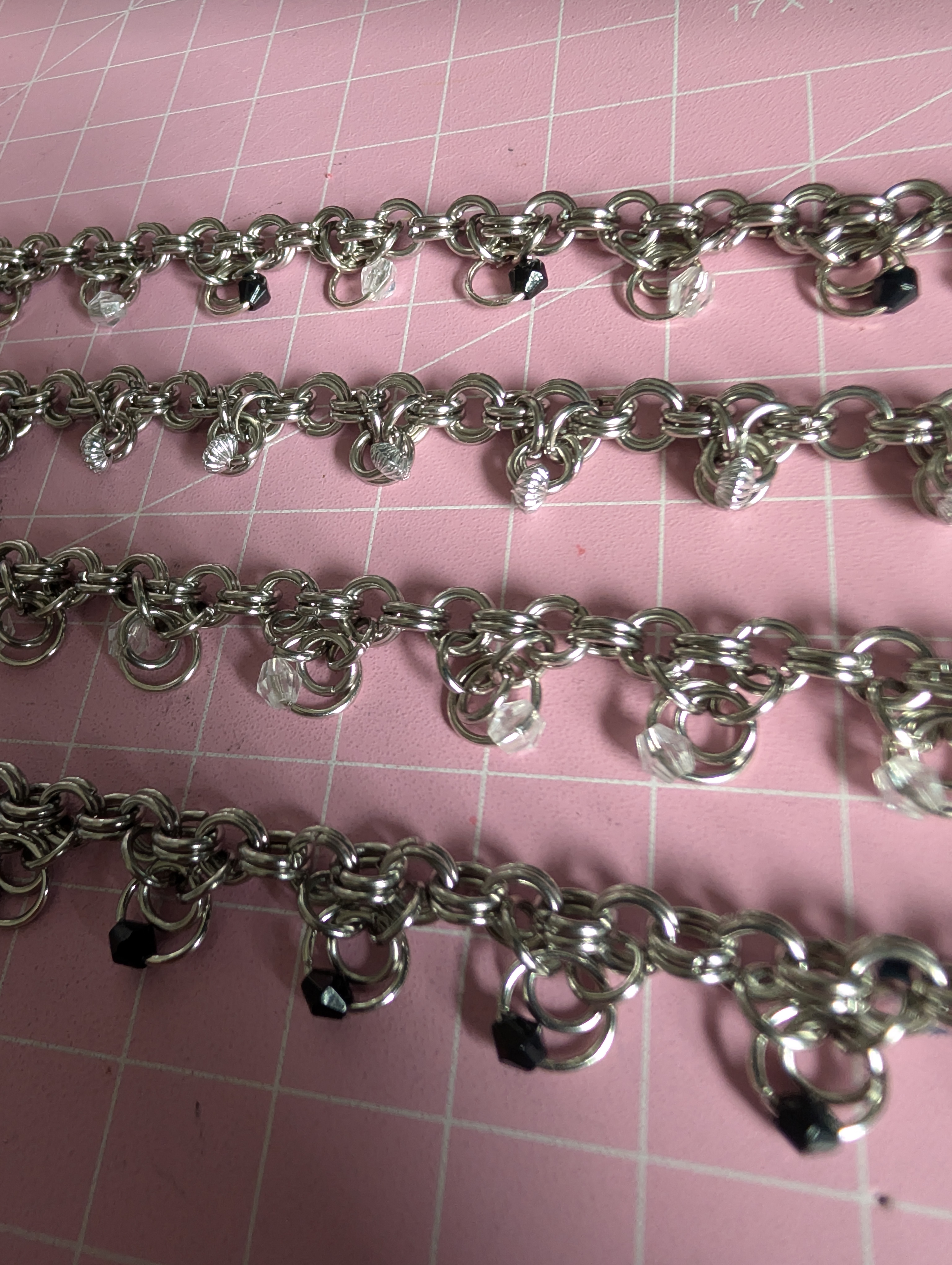 Hand Built Beaded Choker