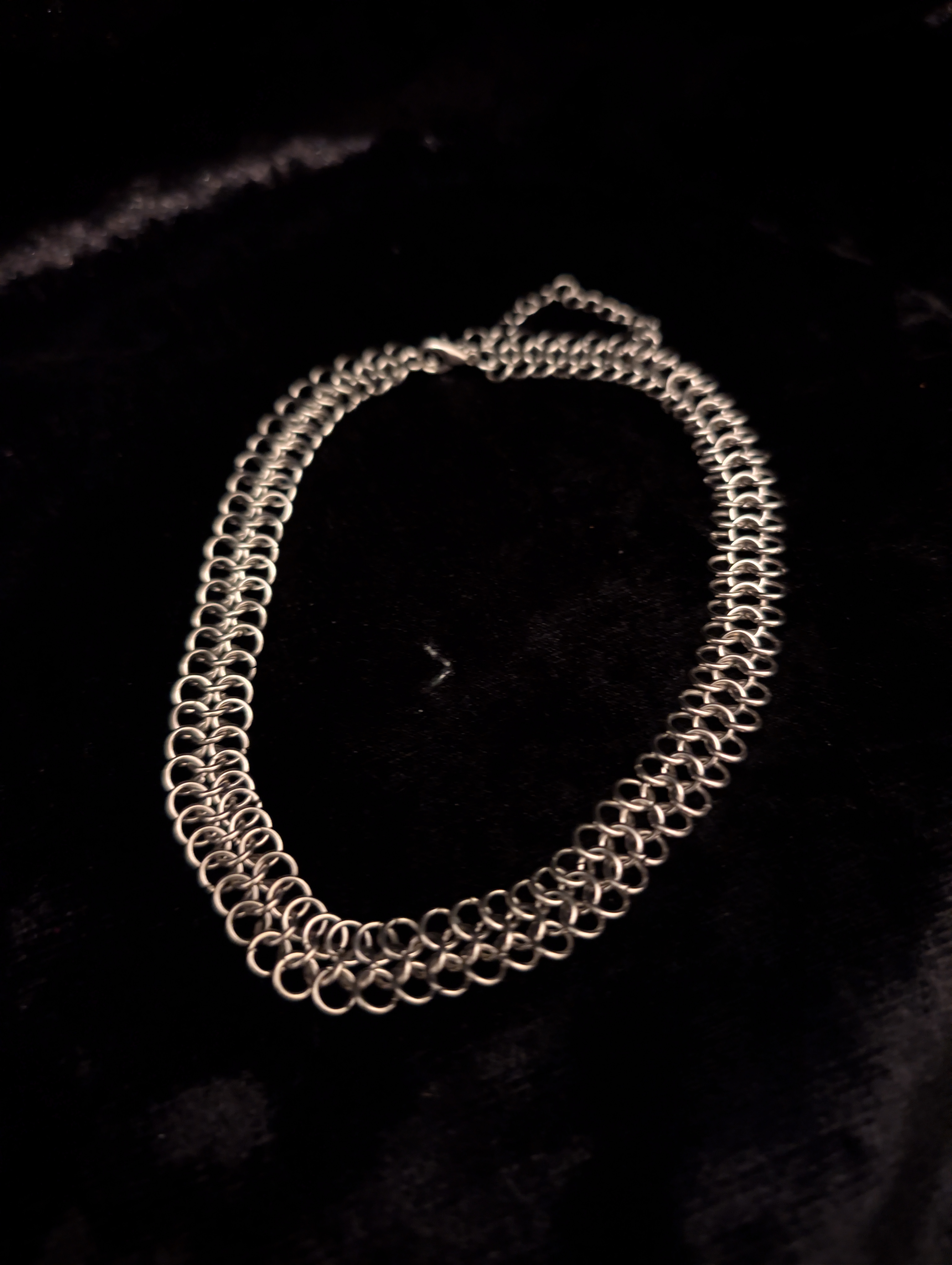 Plain & Simple Chainmail Choker