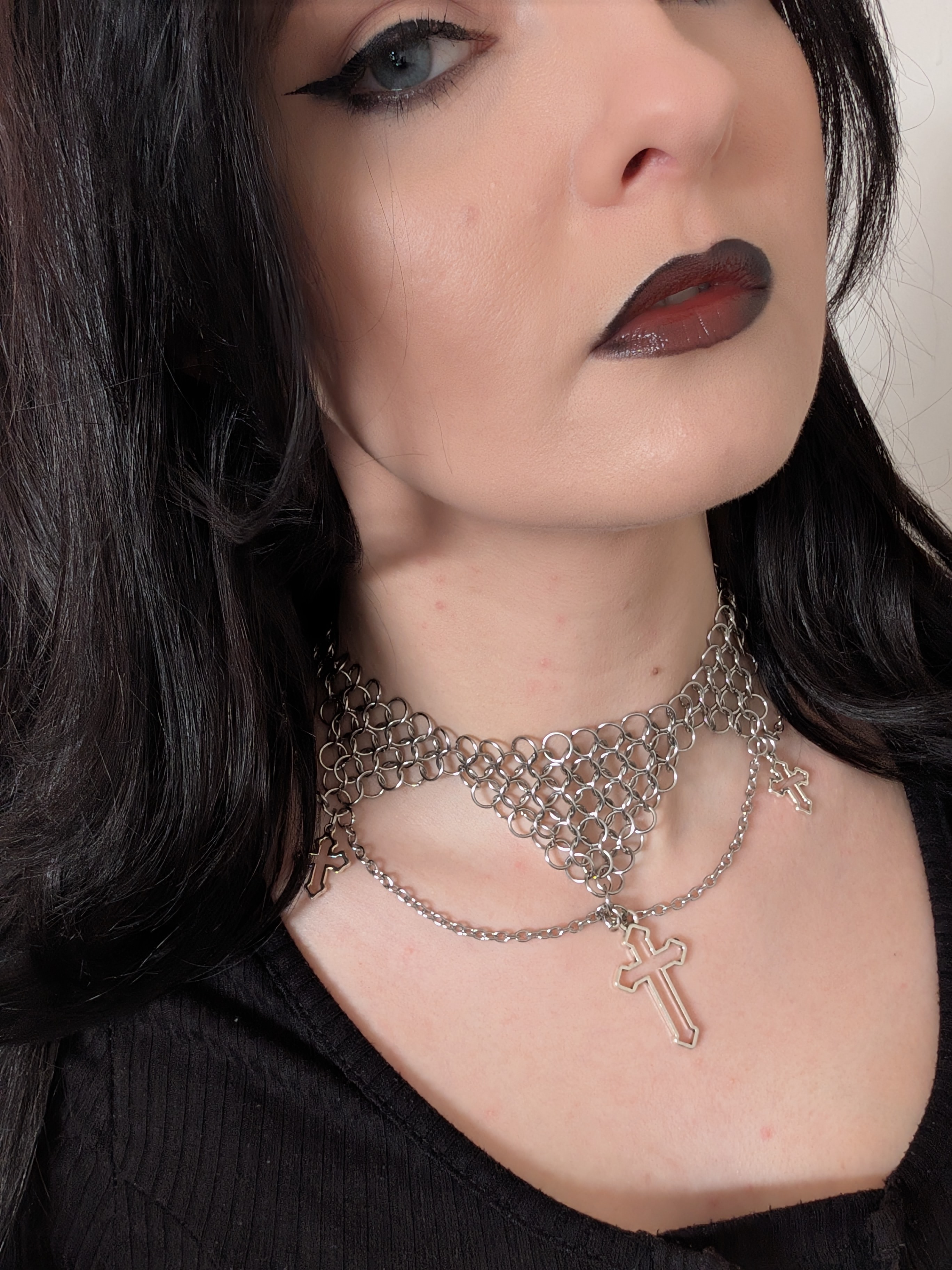 Selenes Veil Choker Necklace
