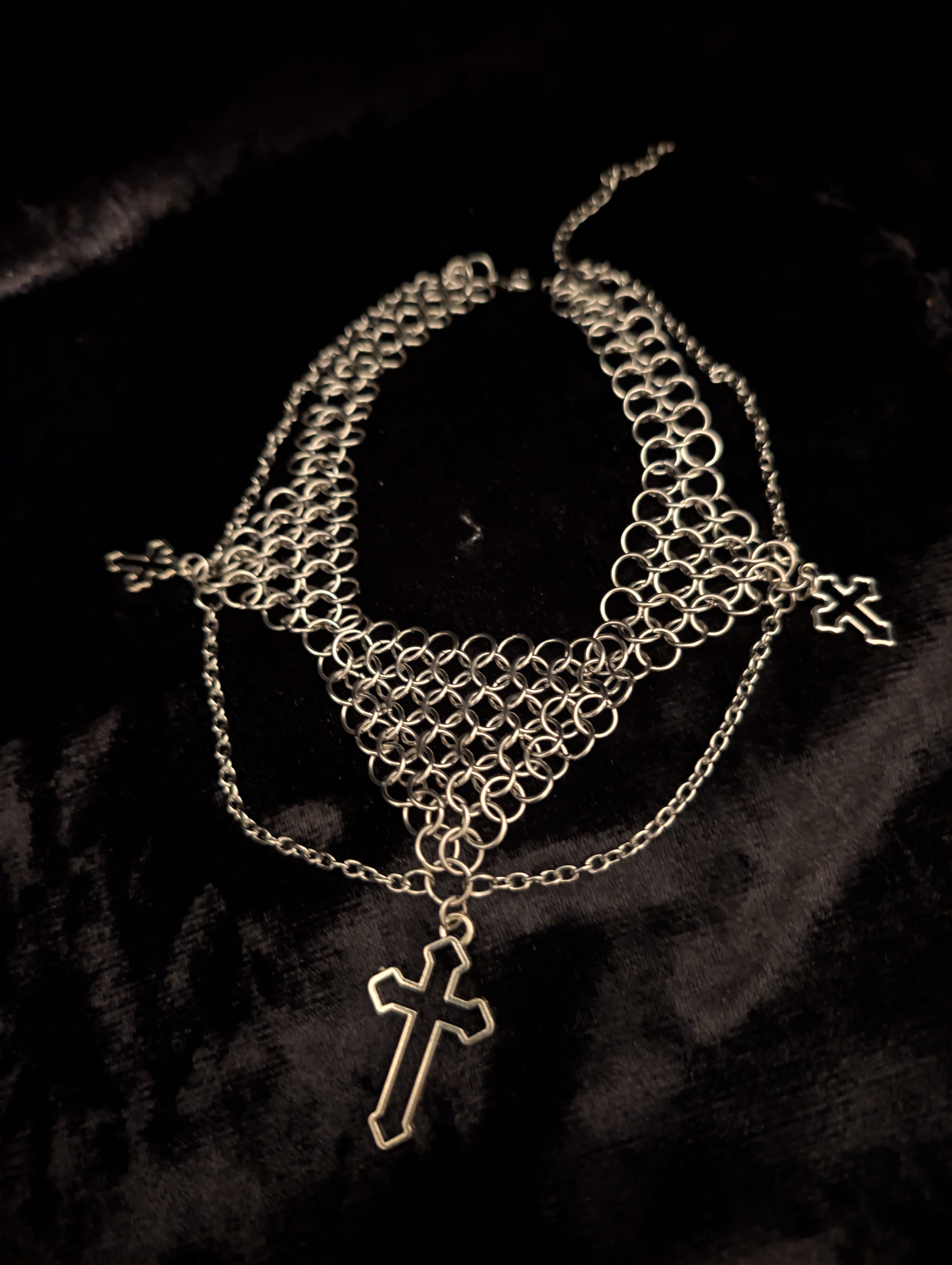 Selenes Veil Choker Necklace