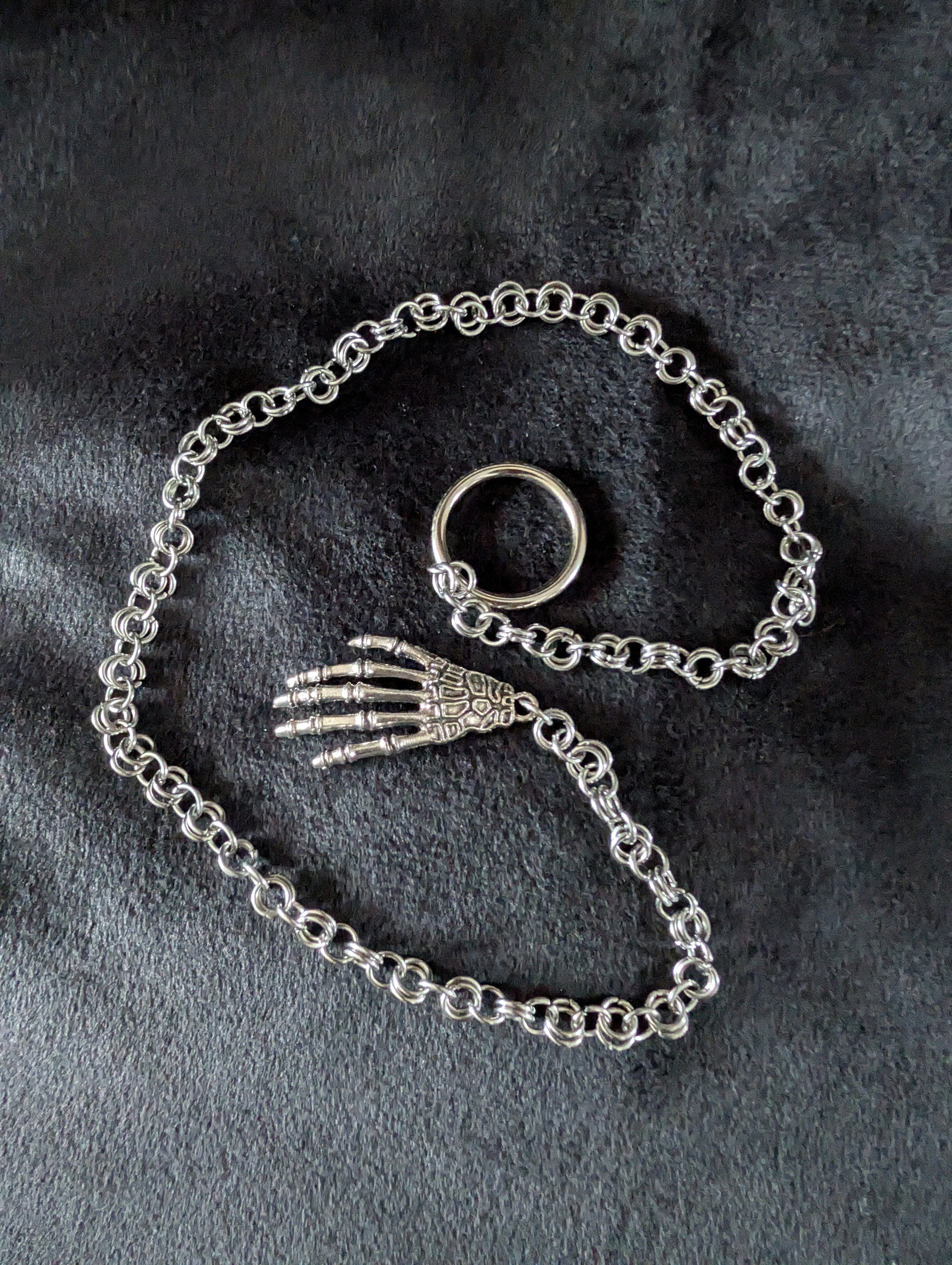 The Five Finger Necklace Choker Chain