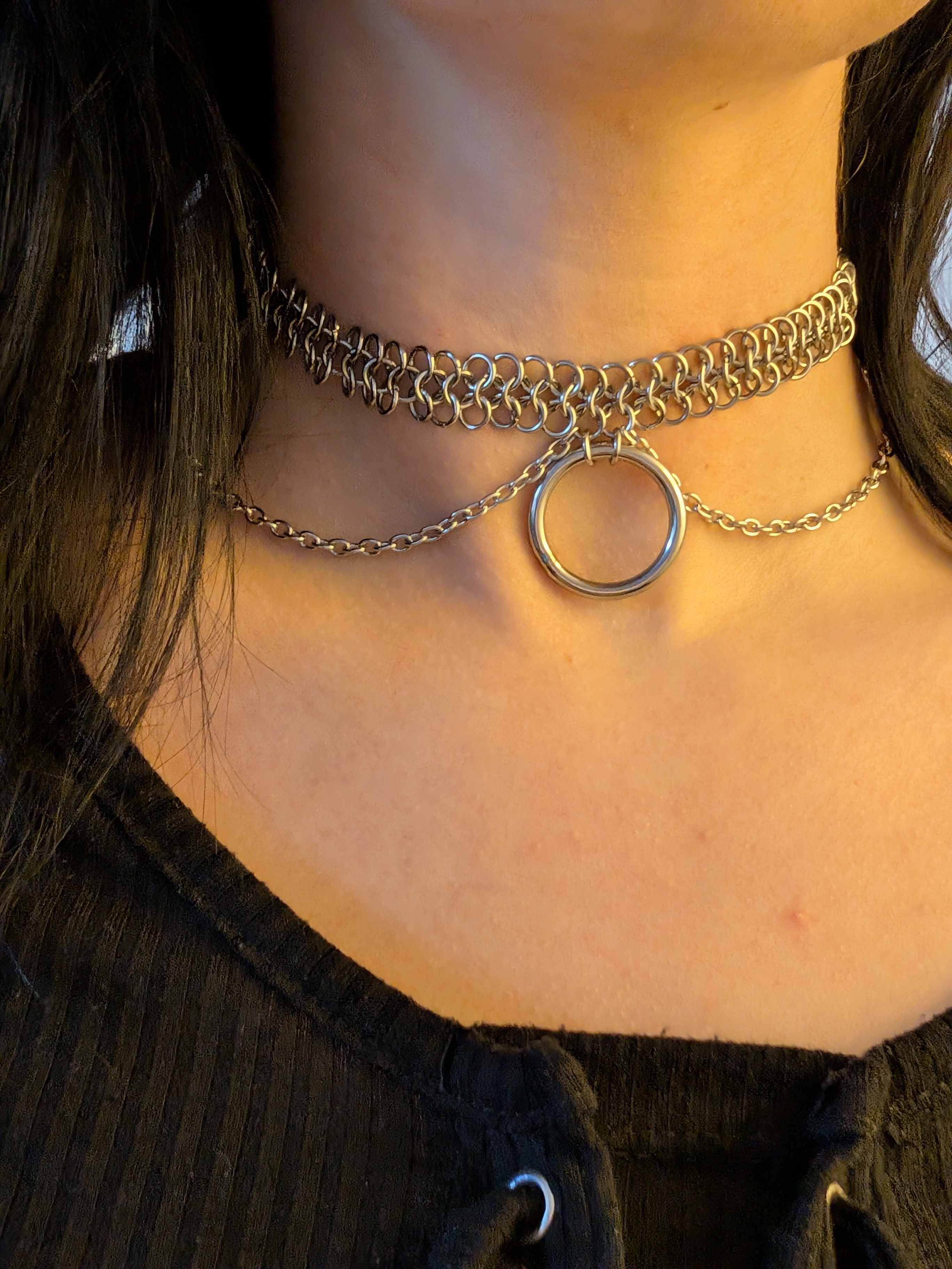 Midnight Vow Choker Necklace