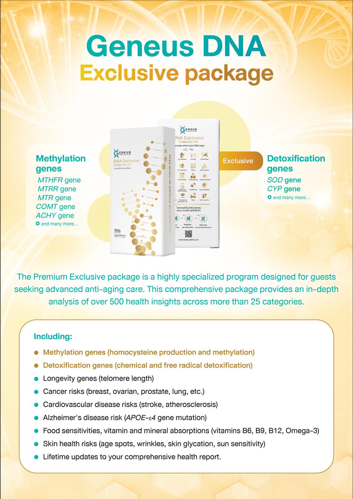 Geneus DNA Exclusive Service