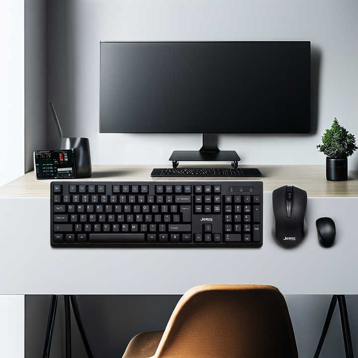 Kabellose Tastatur mit kabelloser Maus 2 in 1 *** Wireless Keyboard and Mouse Combo 2 in 1