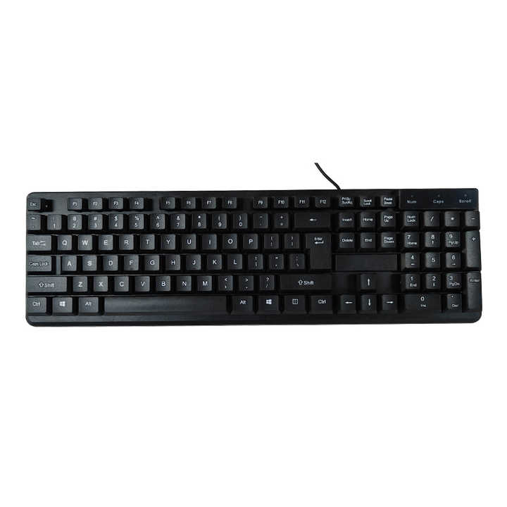 Günstige 104-Tasten-USB-Wasserdichte Tastatur *** Affordable 104-key USB waterproof keyboard