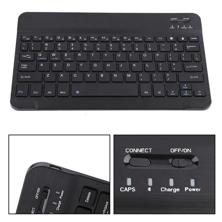 Kompakte drahtlose leise Tastatur für Computer/Desktop/Laptop/Smart-TV *** Compact wireless silent keyboard for computer/desktop/laptop/smart TV