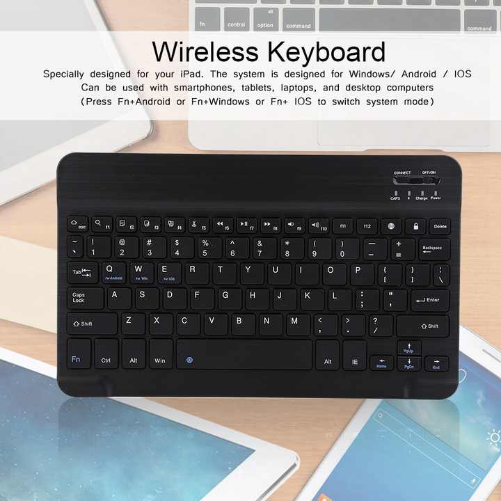 Kompakte drahtlose leise Tastatur für Computer/Desktop/Laptop/Smart-TV *** Compact wireless silent keyboard for computer/desktop/laptop/smart TV