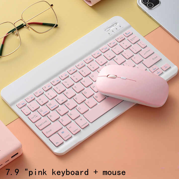 Drahtlose Tastatur für Apple iPad, Xiaomi, Samsung, Huawei Tablets und Smartphones *** Wireless keyboard for Apple iPad, Xiaomi, Samsung, Huawei tablets and smartphones