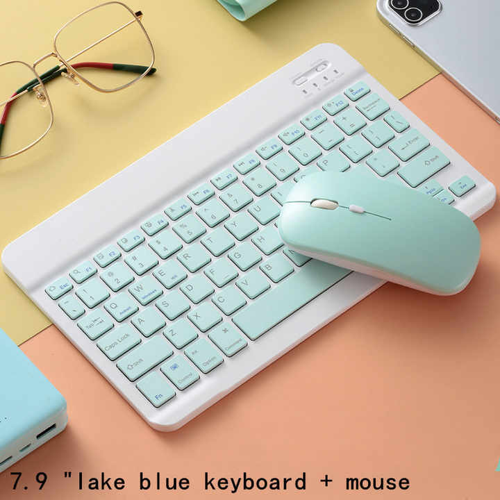 Drahtlose Tastatur für Apple iPad, Xiaomi, Samsung, Huawei Tablets und Smartphones *** Wireless keyboard for Apple iPad, Xiaomi, Samsung, Huawei tablets and smartphones