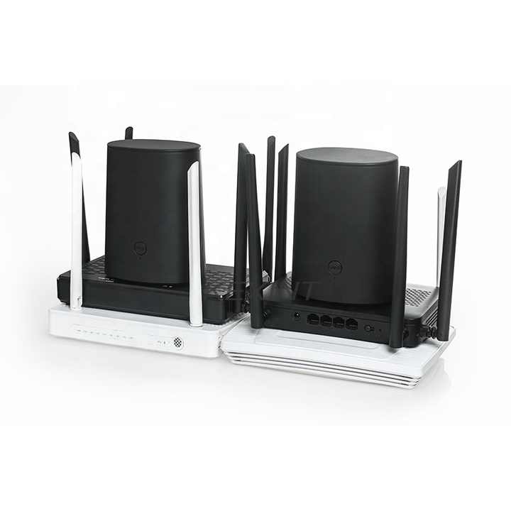 FTTX Modem mit 5G Smart Dualband WiFi 6 Router und ONT *** Modem with 5G Smart Dualband WiFi 6 router and ONT