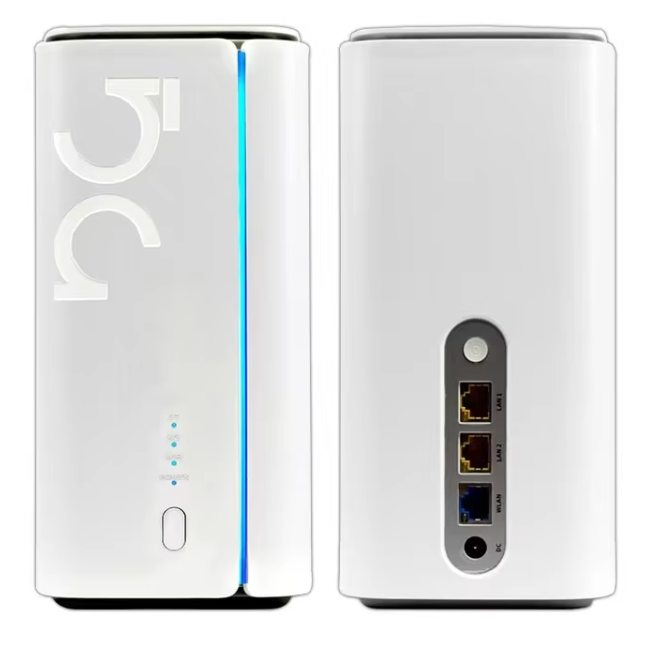 Tragbarer 5G CPE Netzwerk-Router mit WiFi 4G/5G und SIM-Kartensteckplatz