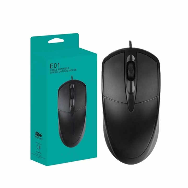 Handisen USB Kabelgebundene Optische Maus 1200 DPI mit ergonomischem Design *** Handisen USB wired optical mouse 1200DPI with ergonomic design