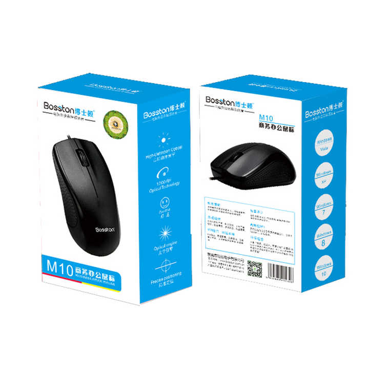 BOSSTON M10 Optische Maus für Desktop und Laptop *** BOSSTON M10 Optical mouse for desktop and laptop