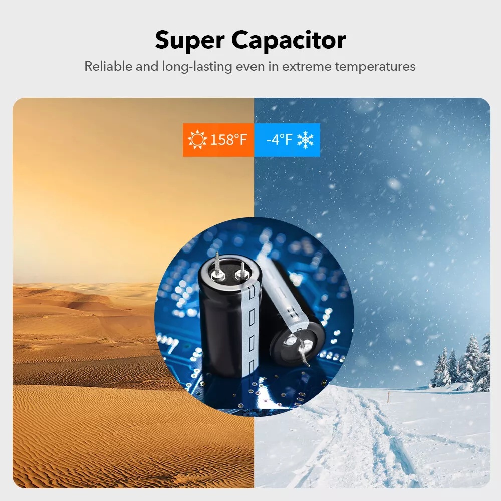 REDTIGER F7NT Dash Camera 4K Front and Rear 64GB Memory Card & Hardwire Kit Included