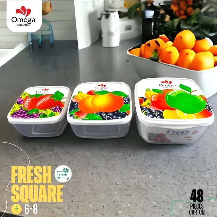 Food Storage Container Set 3 in 1 - Storage Box Plastic - Food Keeper