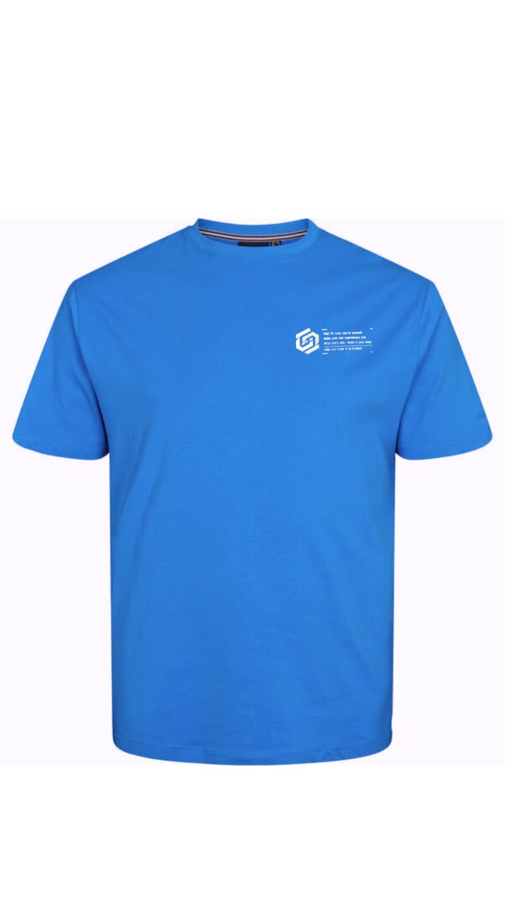 Blue T-shirt Comfortable cotton t-shirt