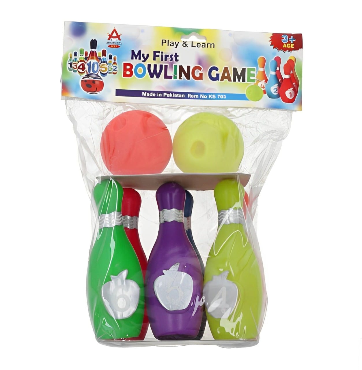 Bowling Set for kids Multicolor