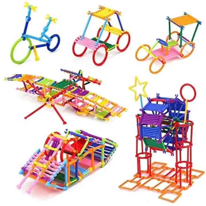Colorful Sticks Creative Building Blocks Learning Toy Set