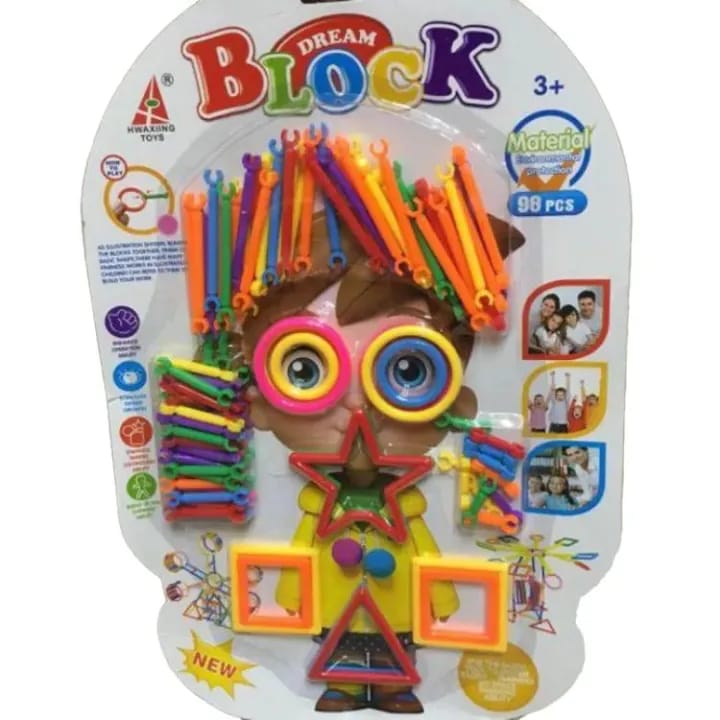 Colorful Sticks Creative Building Blocks Learning Toy Set