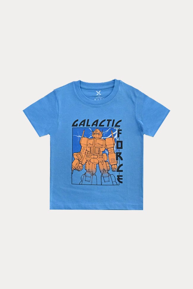 Kids Blue Galactic Force T-Shirt
