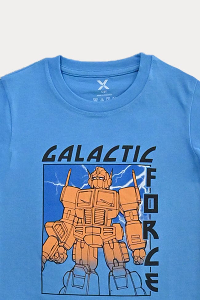 Kids Blue Galactic Force T-Shirt
