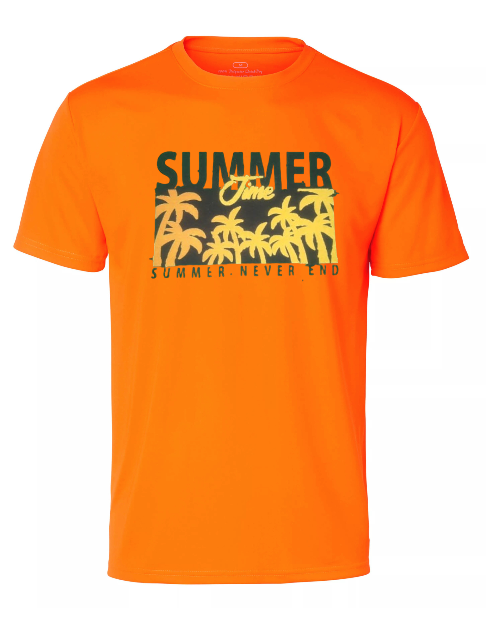 Orange Summer time T-shirt