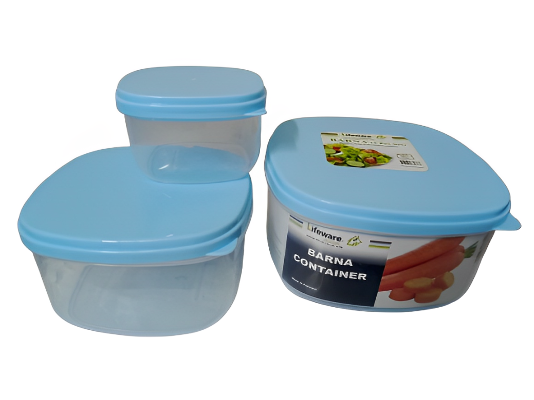 Food Storage Containers (SET OF 3)