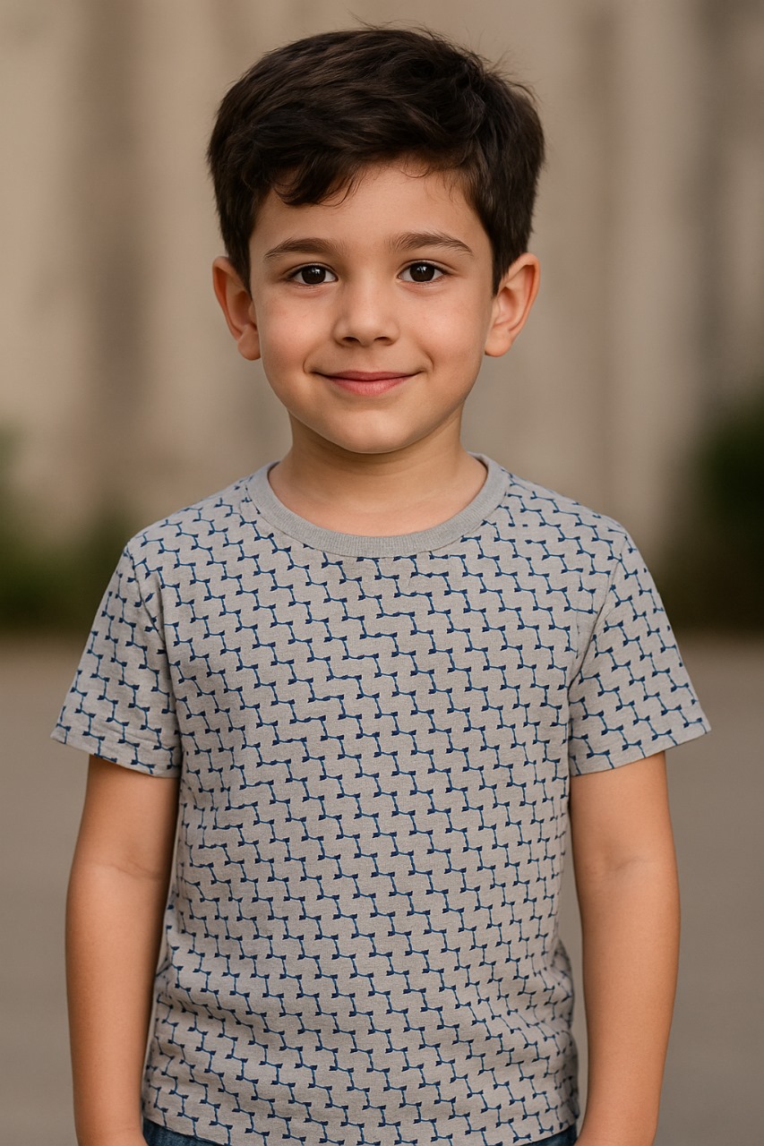 Children's Patterned T-Shirt